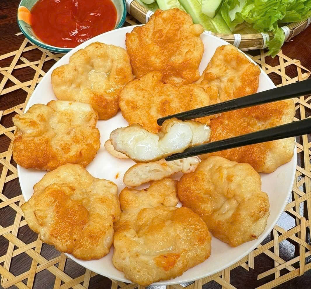 Chả mực giã tay vip