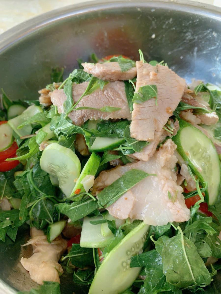 Gỏi rau sàu đâu