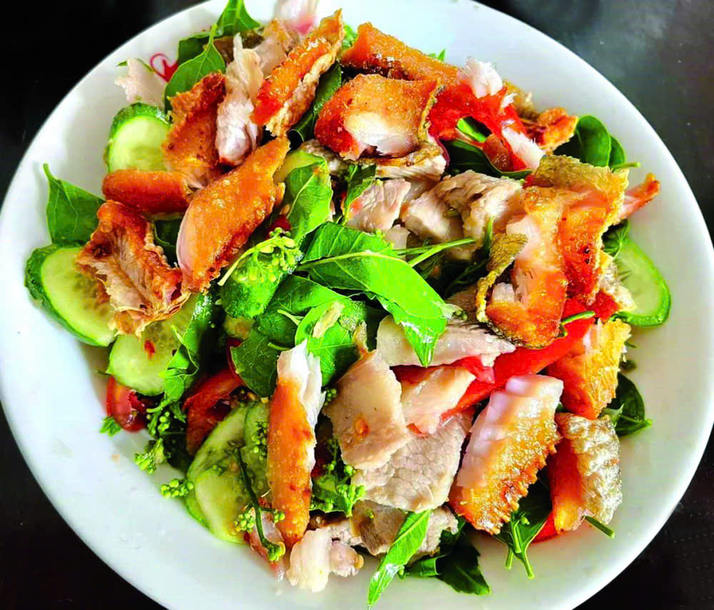 Gỏi rau sầu đâu