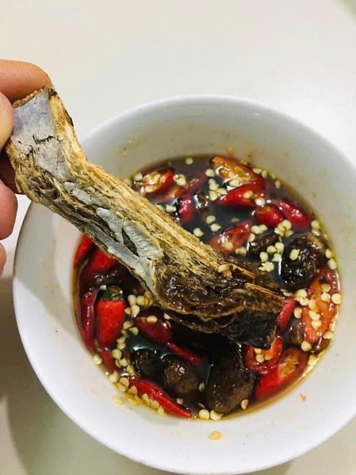 Khô cá đuối đen